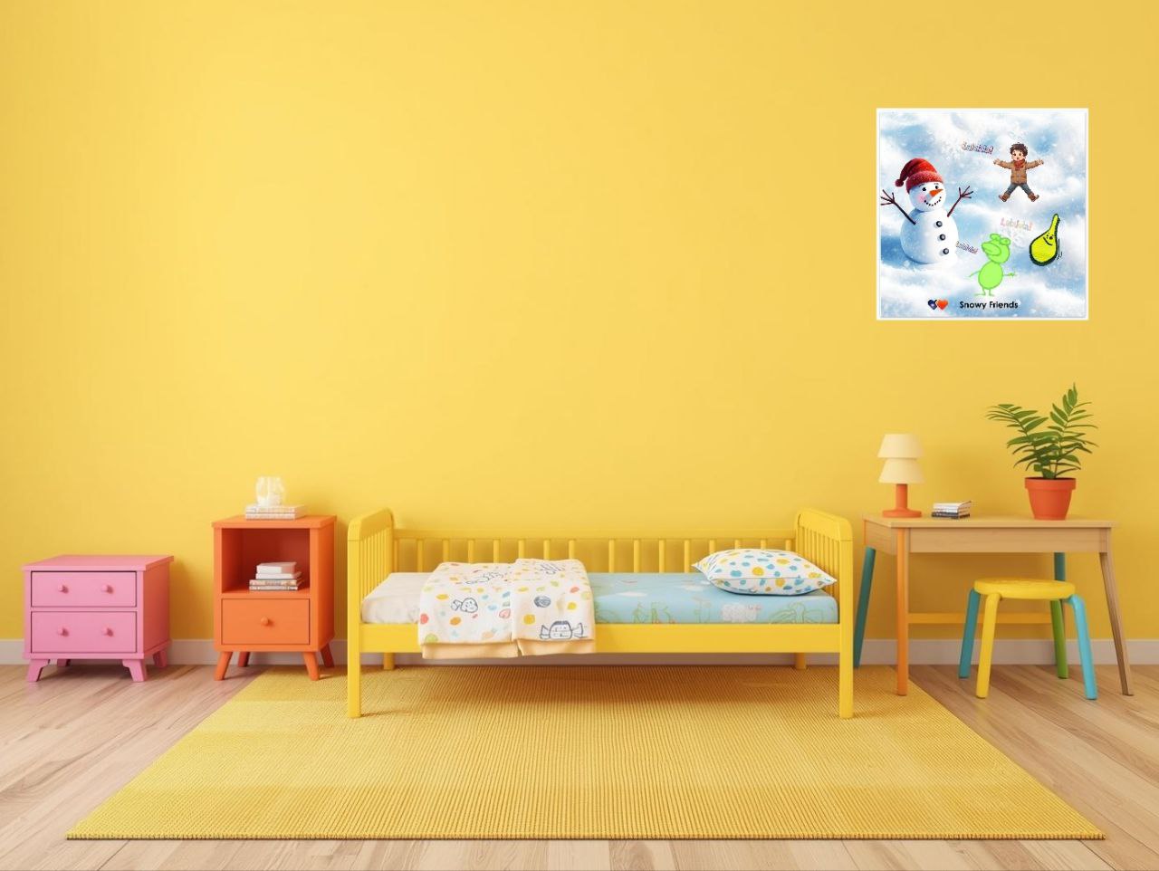 Personalisiertes FOREX Bild – Eigene Kinderbild und Name – Individuelles Wandbild – Geschenk zur Geburt, Taufe, Kinderzimmer